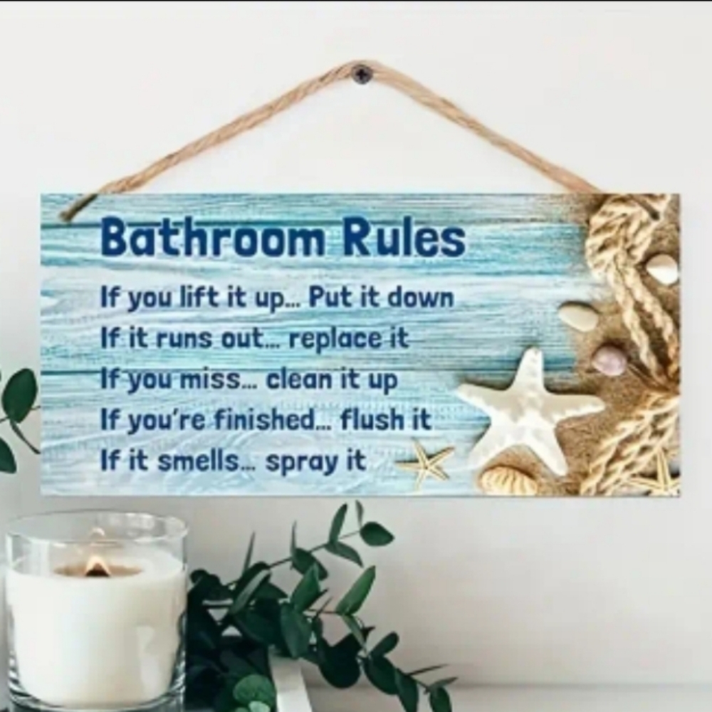 Bathroom RULES! - Picture 4 of 7